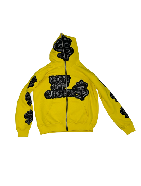 YELLOW FULL ZIP